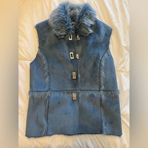 Lisa International Fur Vest - Size M